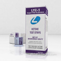 China LYZ urine ketone test strips and diabetes Manufactory